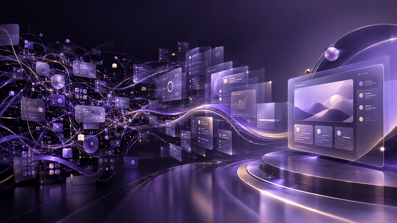 Many digital signals resolving into a coherent customer interface